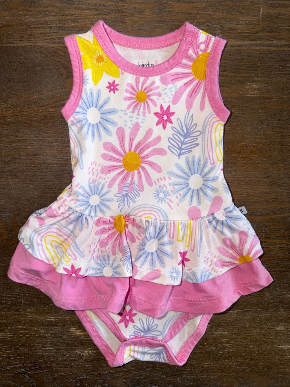 Birdie Bean Delia Tutu Bodysuit Twirl Dress 3-6m